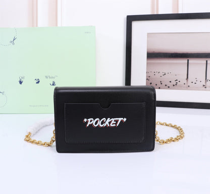 Off White Bag Casual Outdoor Convenient Tote Bag