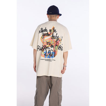 Unisex T-Shirts RRR123 Loose Cotton T-Shirt