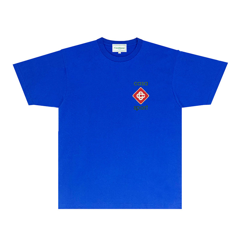 Casablanca T Shirts Fashion Print Street