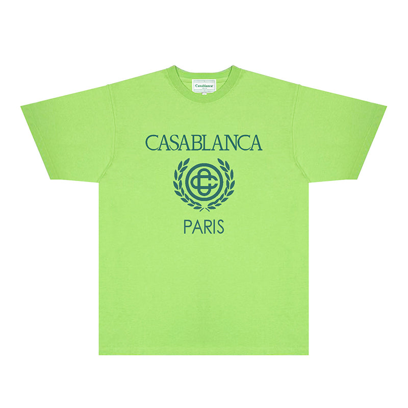 Casablanca T Shirts Fashion Print Street
