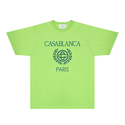 Casablanca T Shirts Fashion Print Street
