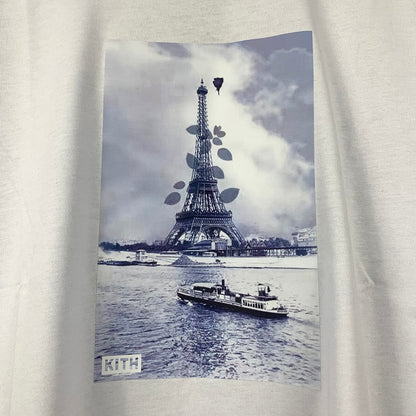 Kith T-Shirt Kith Kith Floral Navy Eiffel Tee