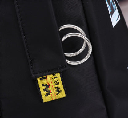 Off White Bag Casual Outdoor Convenient Tote Bag