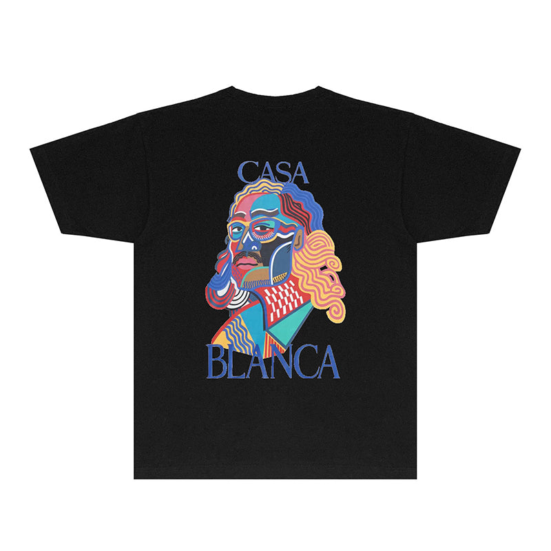 Casablanca T Shirts Fashion Print Street