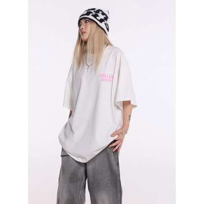 Unisex T-Shirts GALLERY DEPT Summer Loose Tee