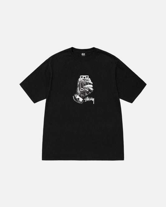 ALL BETS OFF BLACK TEE PIGMENT DYED &#8211; Black