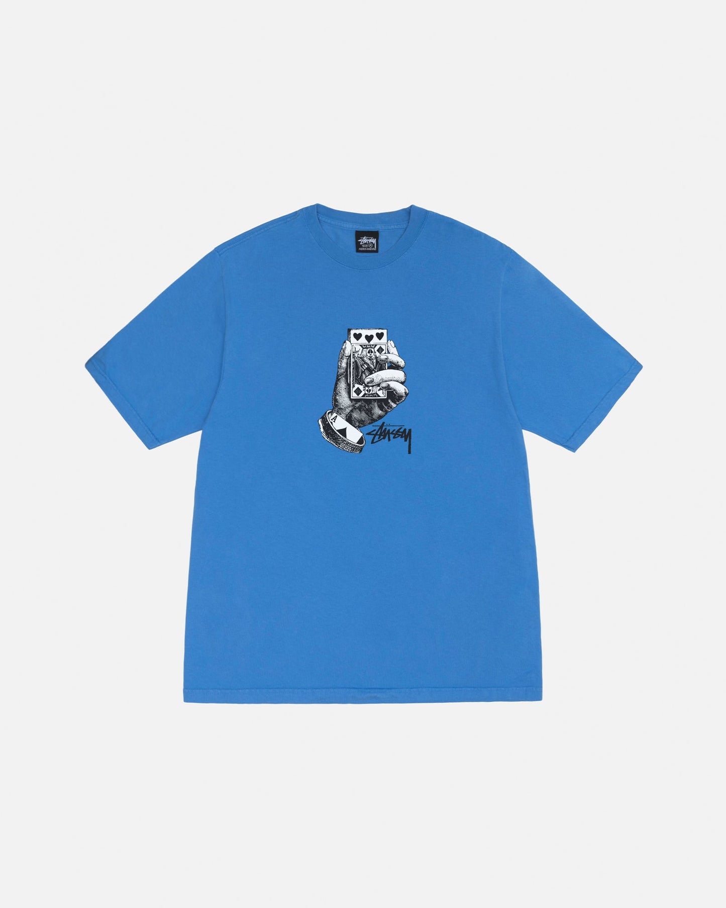 ALL BETS OFF BLUE TEE PIGMENT DYED &#8211; Blue