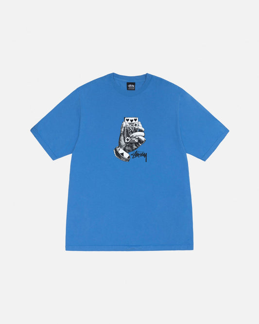 ALL BETS OFF BLUE TEE PIGMENT DYED &#8211; Blue