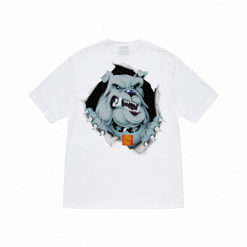 BULLDOG RIPPER TEE WHITE