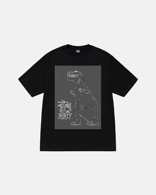 DOTS &#038; LOOPS TEE-BLACK