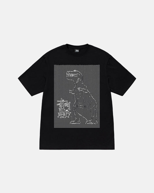 DOTS &#038; LOOPS TEE-BLACK