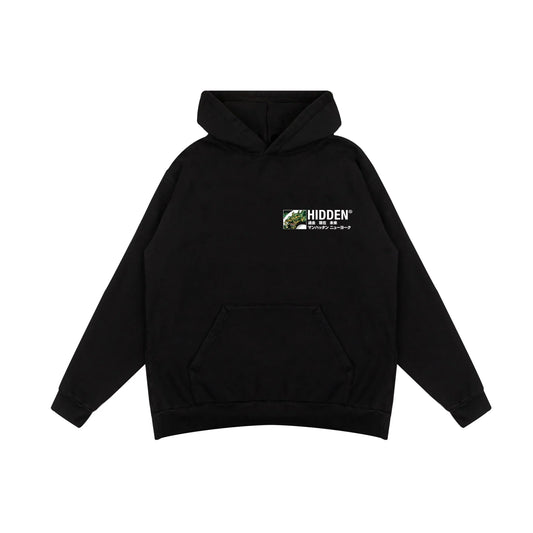 Hidden Dragon Logo Black Hoodie
