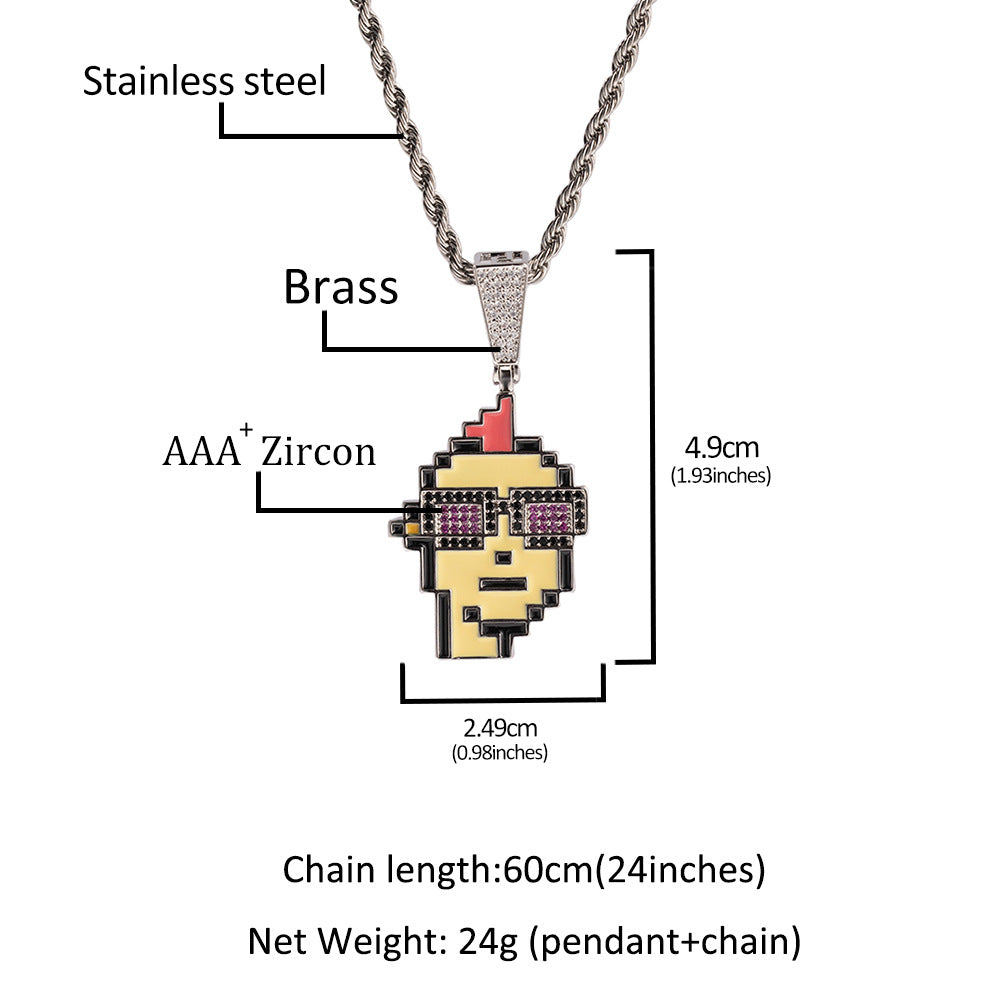 Jewelry MetaUniverse NFT Trend Pendant Marvel Universe Spectrum
