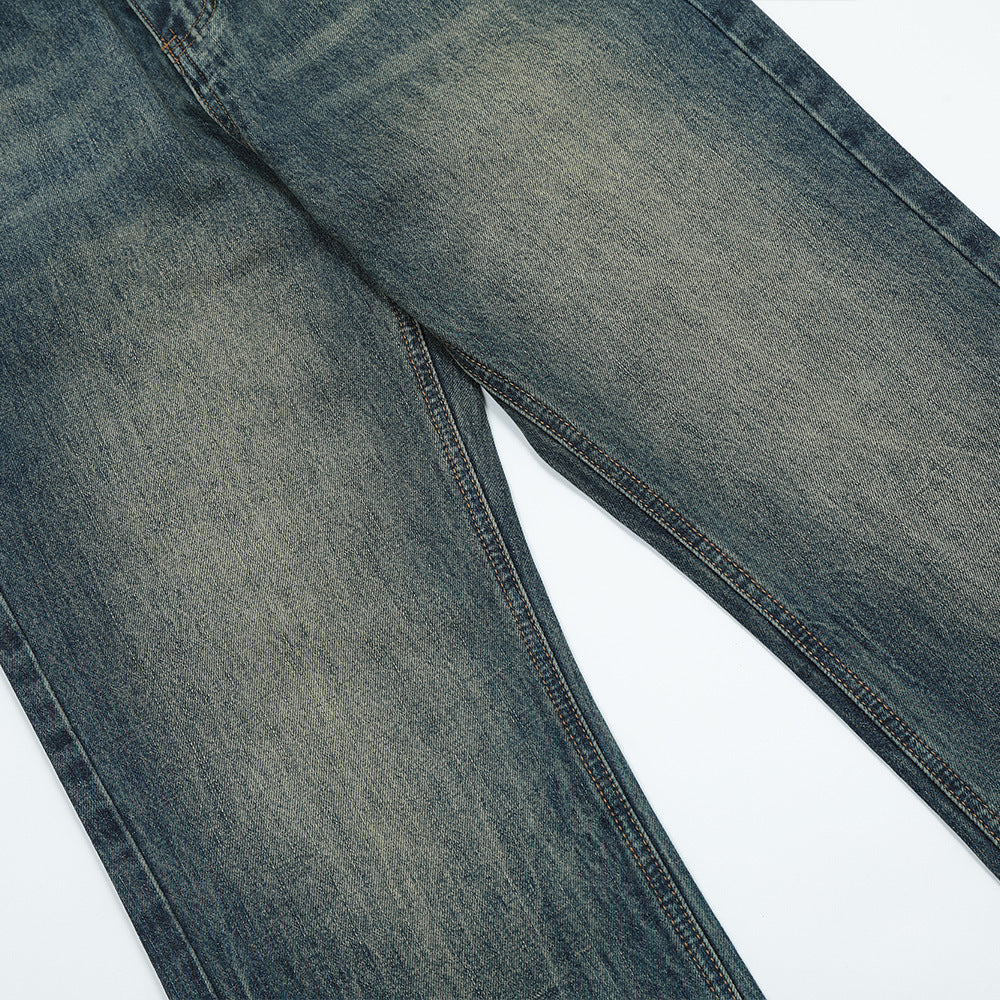 Men Jeans Make Old Ripped Loose