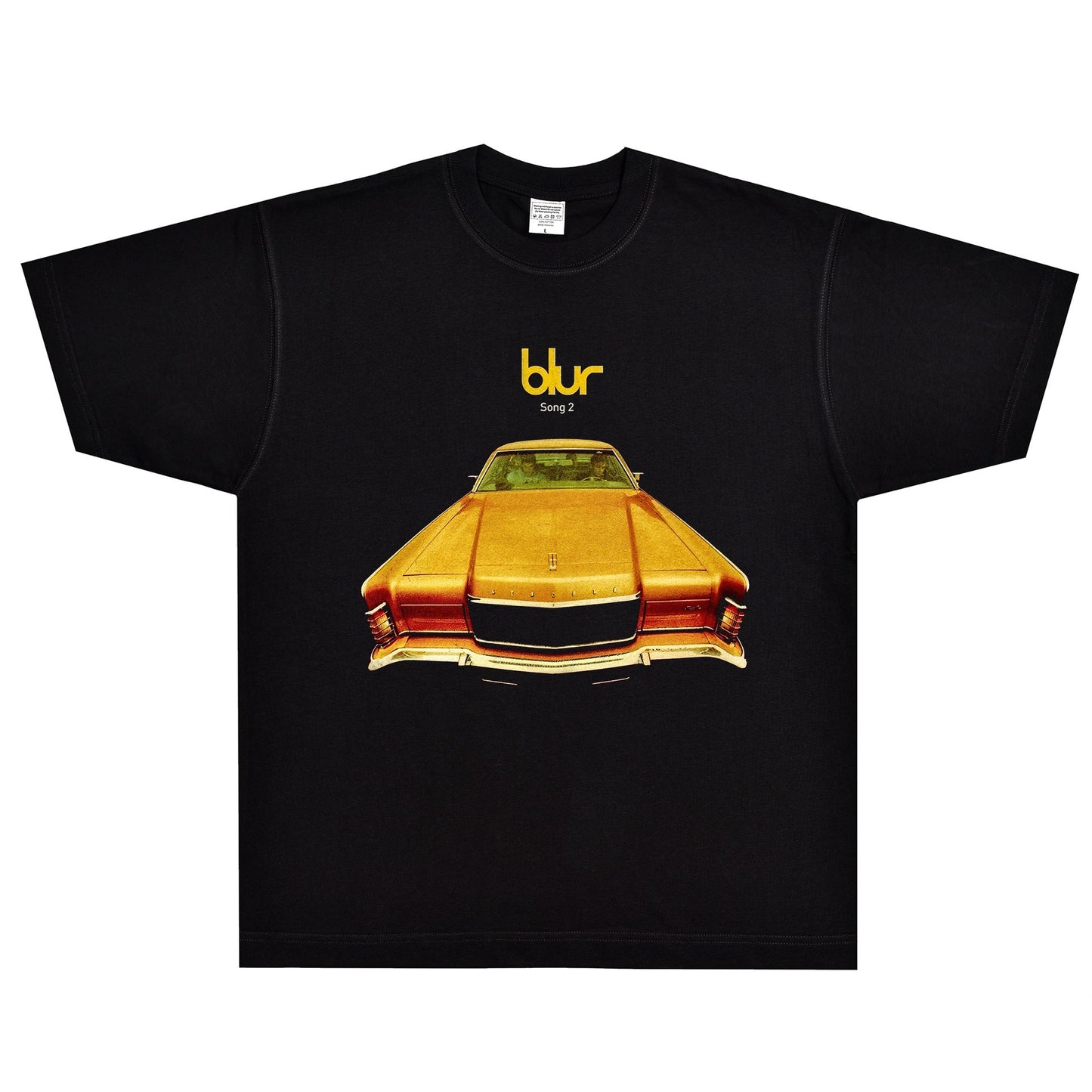 Rock Star T Shirt Blur Song T-shirt Rock Band American Retro Street Loose Trendy Men's Short Sleeve