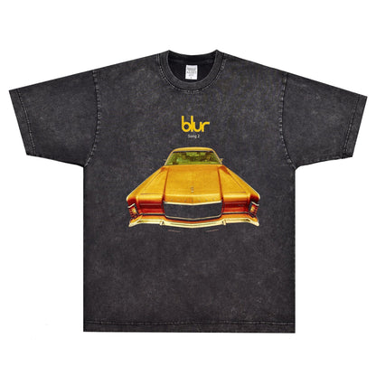 Rock Star T Shirt Blur Song T-shirt Rock Band American Retro Street Loose Trendy Men's Short Sleeve