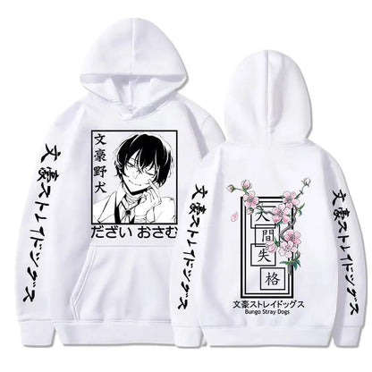 Anime Bungo Stray Dogs Dazai Hoodies Men Hoodies