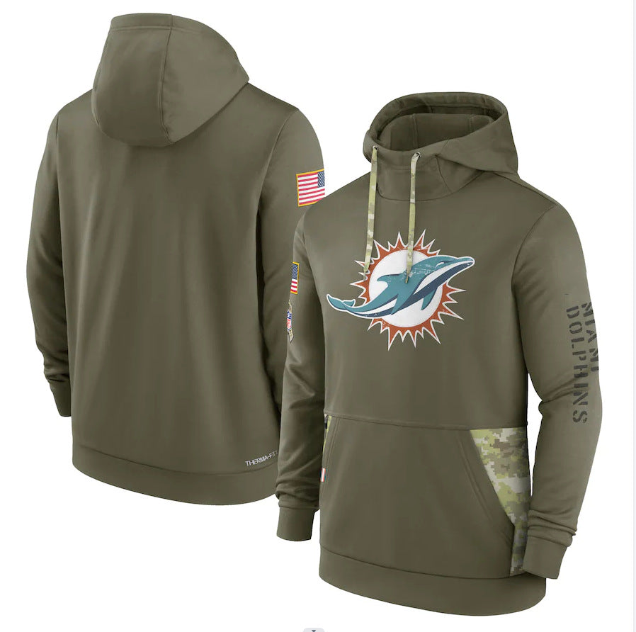 NFL Hoodie Sweater Men's NFL Football Suit Sports Hoodie Top