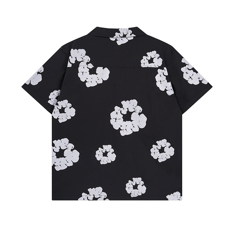 Denim Tears T Shirts Kapok Short-Sleeved Shirt Casual Shirt
