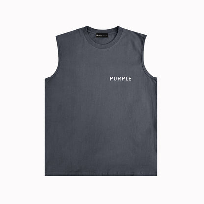 Purple Brand Tank T Shirts Sleeveless T-shirt Vest