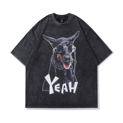 Men's T-Shirt Short-Sleeved T-shirt for Men and Women