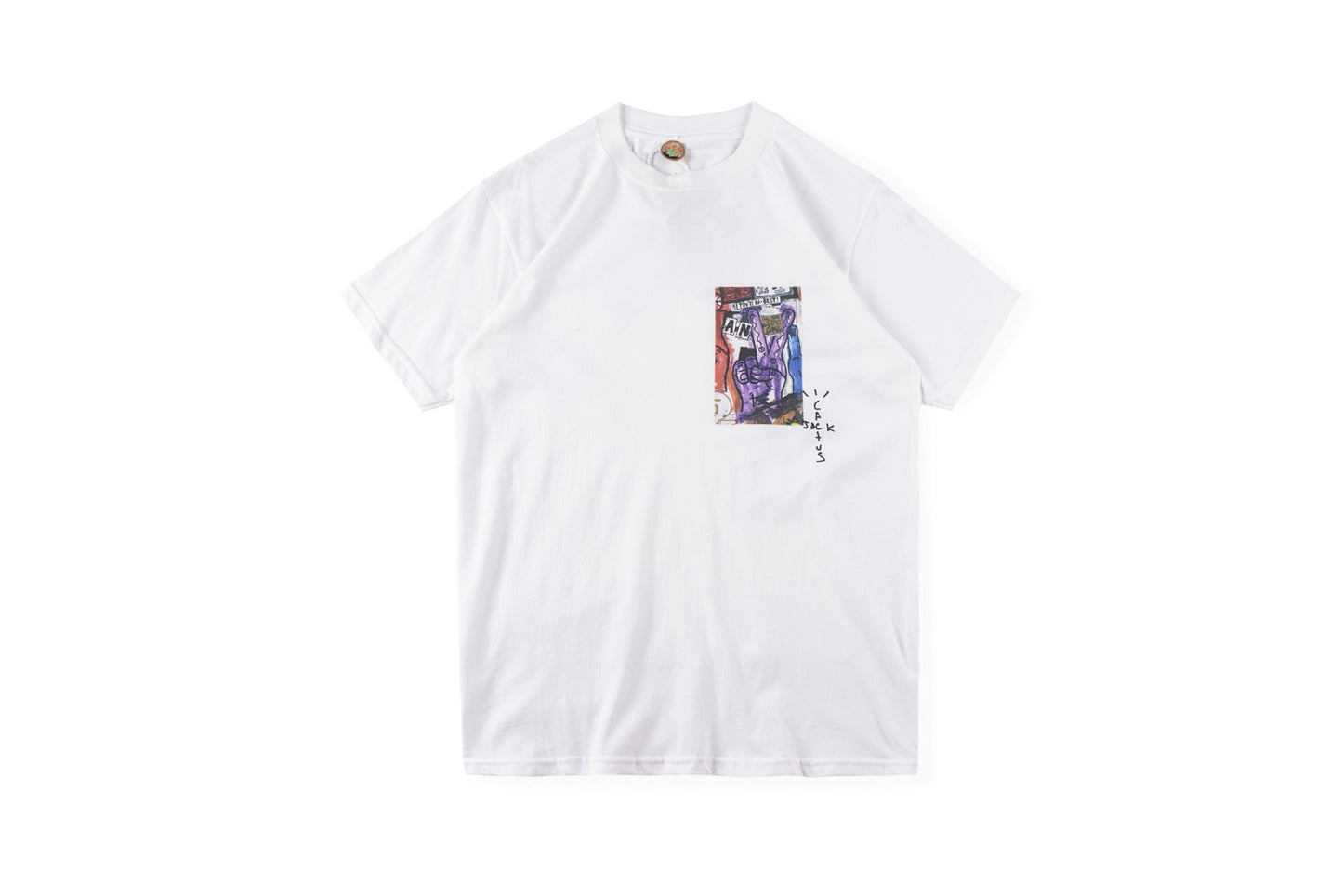 Cpfm T Shirt Portrait Printed Men's and Women's Short-Sleeved T-shirt