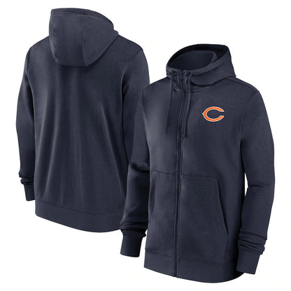 NFL Hoodie Autumn Cardigan Zip Hoodie Casual Sports NFL