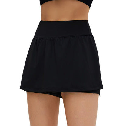 Women Yoga Sports Shorts Summer Women's Lightweight Short Skirt Running Fitness Pants Quick-Drying Tennis Skirt