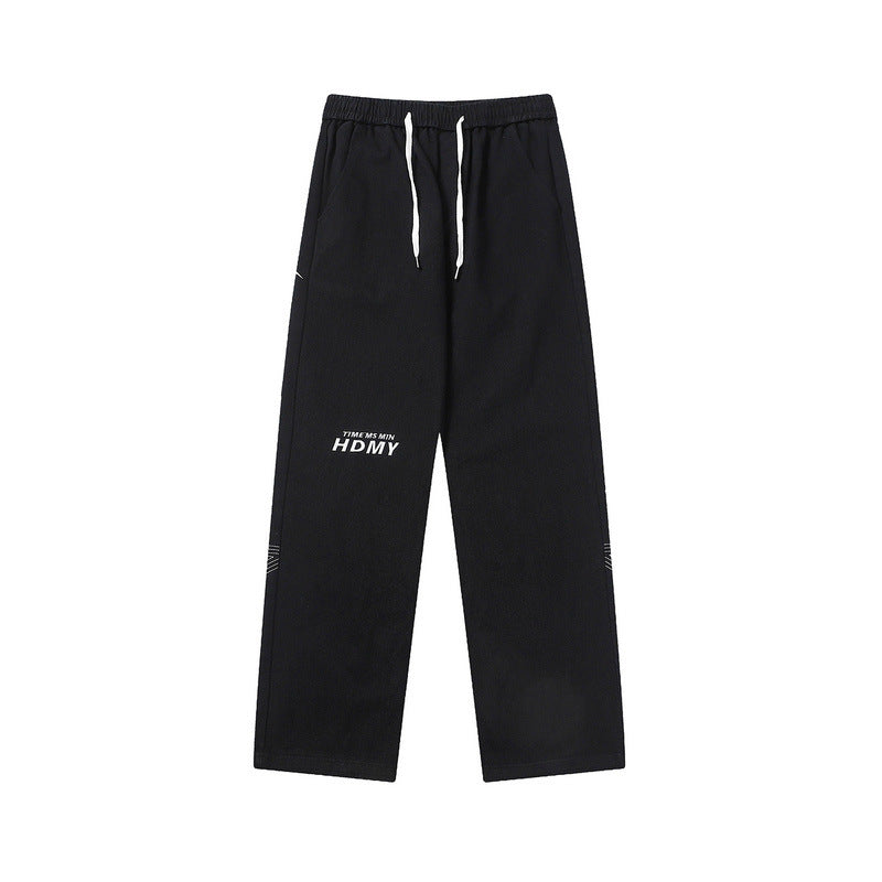 Cargo Pants Star Embroidered Overalls