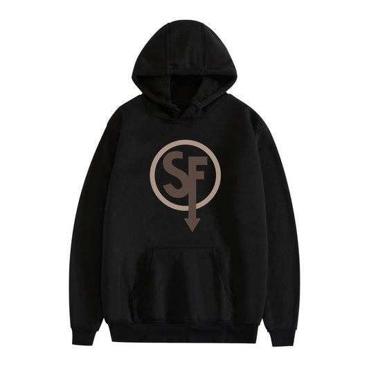 Sally Face Hoodie Fleece-Lined Sally Face Character Print