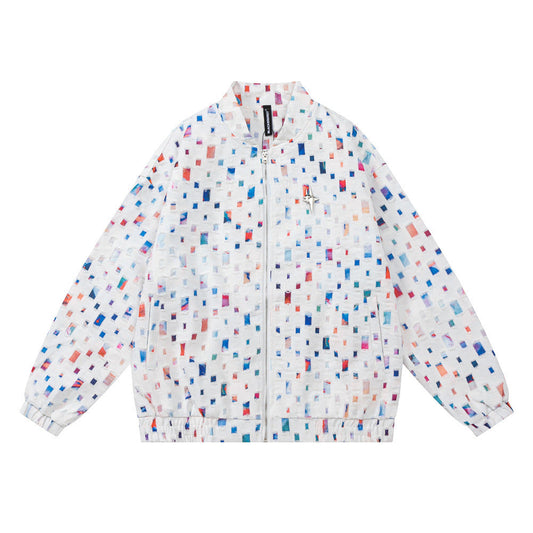 Men Jacket Coat Men Loose Casual Long Sleeves Spring and Autumn Top