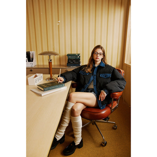 Unisex Coat Vintage Overalls Jacket Men and Women Winter