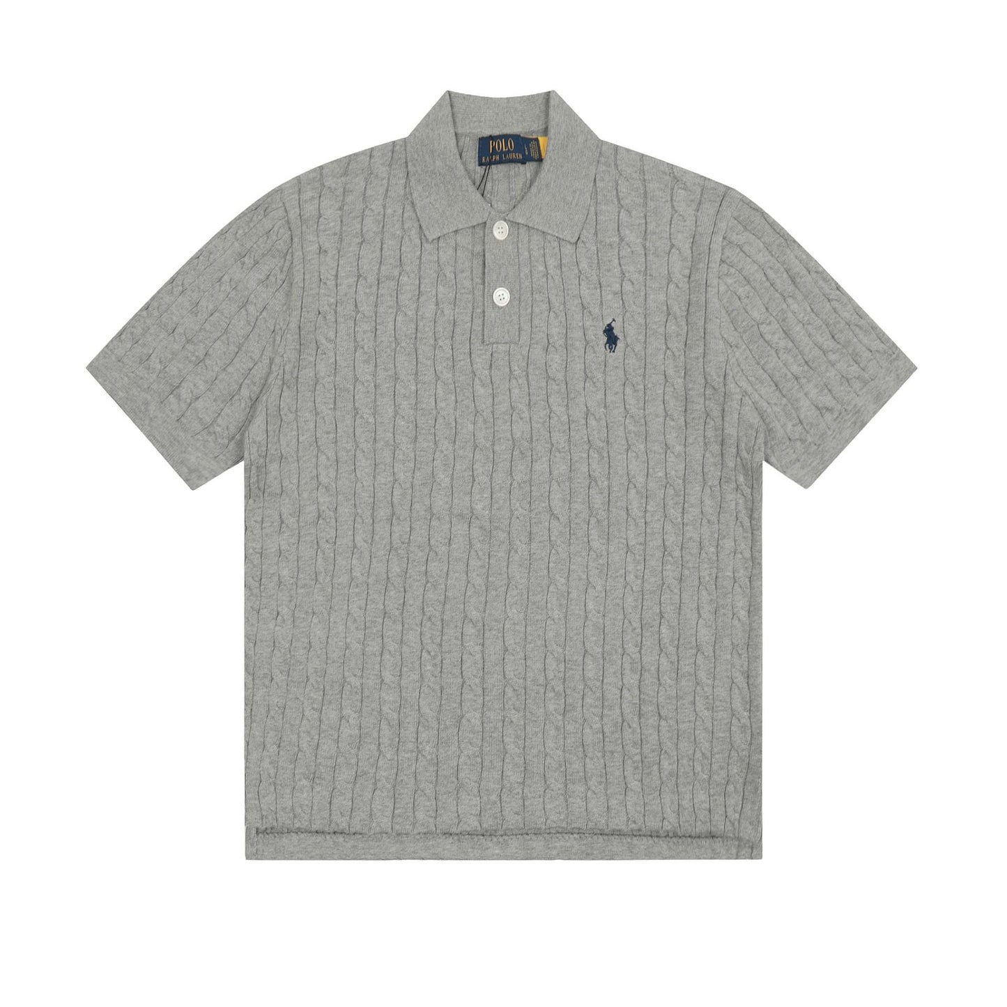 Ralph Lauren Knitted sweaters Ralph Lauren Knitted Short Sleeved Shirt POLO Lapel Knitted Short Sleeve Small Twist Lapel T-Shirt