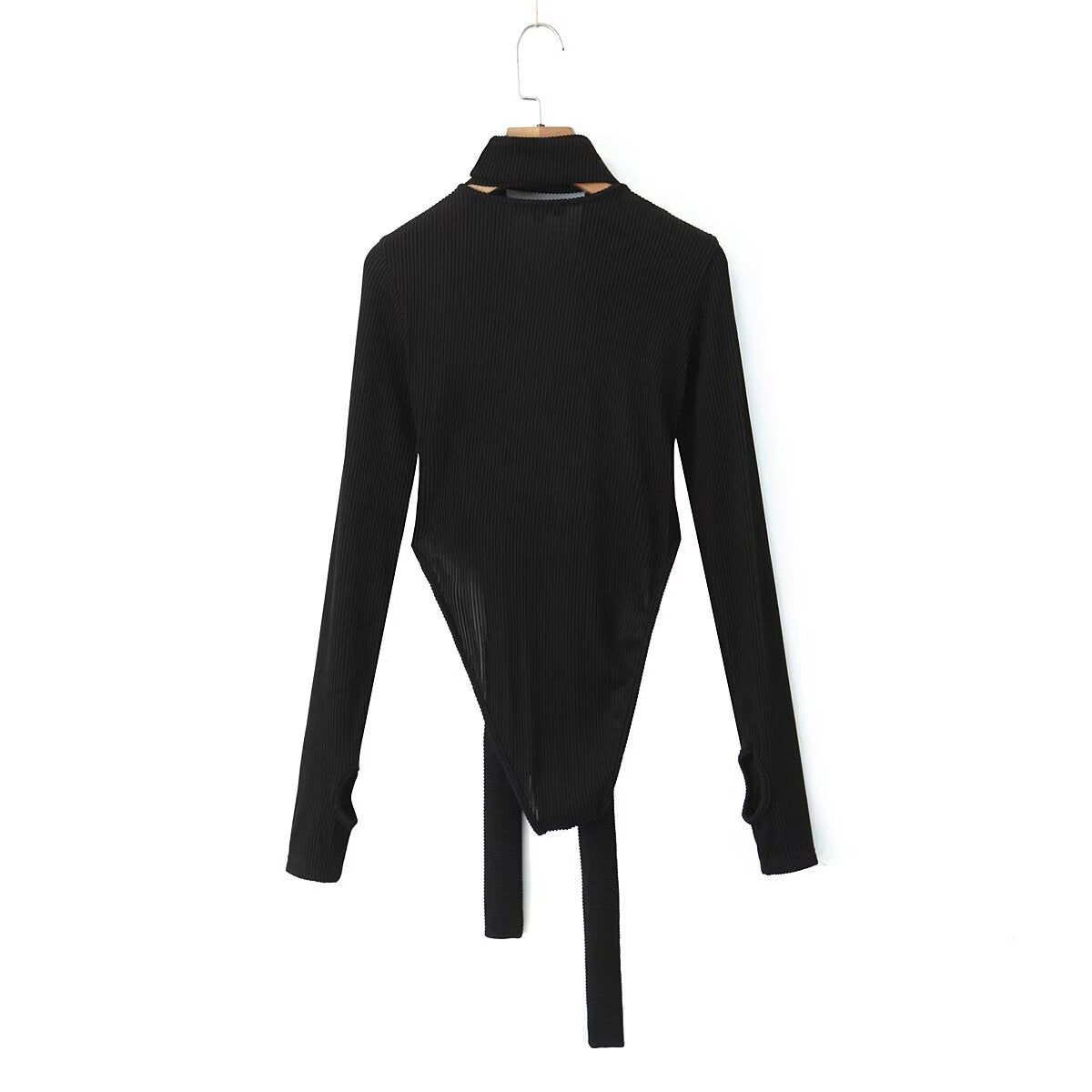 Women Tops Summer Hollow out Slim-Fit Knitted Top Sexy Jumpsuit