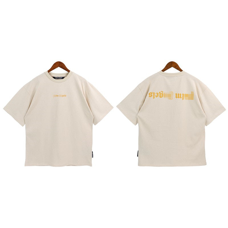 Palm Angle T Shirts Back Inverted Letters