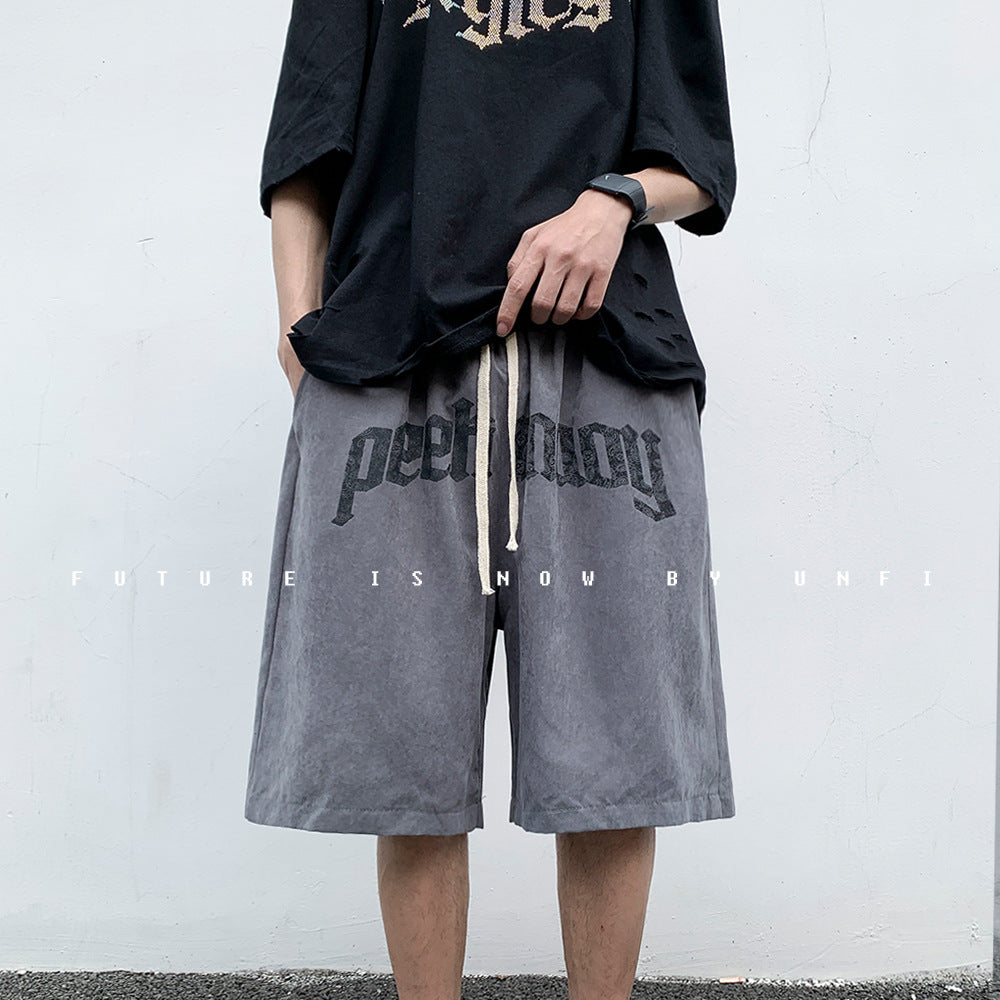 Men Beach Shorts Sports Loose Leisure
