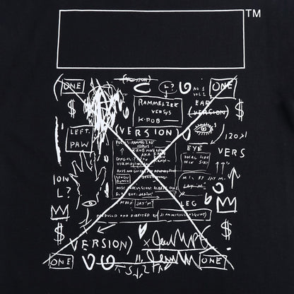 Ow T Shirts Dark Graffiti Letter Printing