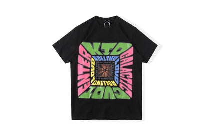 Cpfm T Shirt Portrait Printed Men's and Women's Short-Sleeved T-shirt