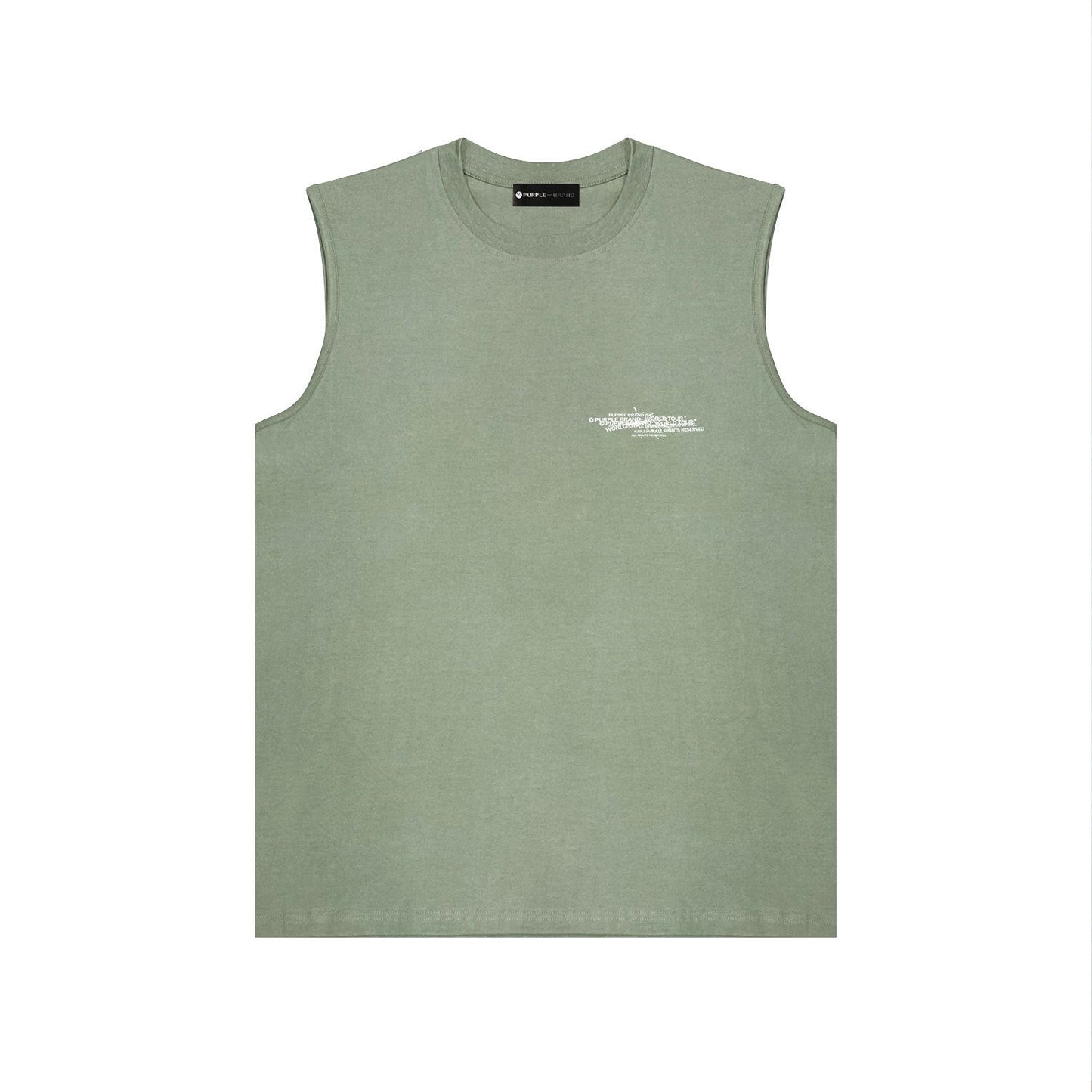 Purple Brand Tank T Shirts Sleeveless T-shirt Vest