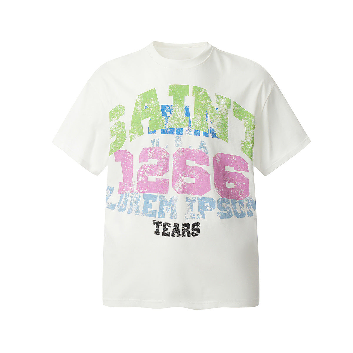 Unisex T-Shirts Saint Michael Vintage Loose T-Shirts