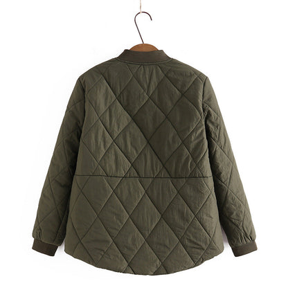 Women Cotton Coat Versatile Oversized Loose Coat