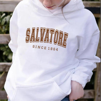 Salvatore Since 1864 Hoodie Mystic Falls Hoodie Vampire Diar