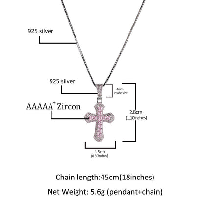 Jewelry mini crossNecklaces Crosses Spectrum Necklaces Crosses