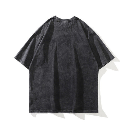 Men's T-Shirt Short-Sleeved T-shirt Men's and Women's Retro