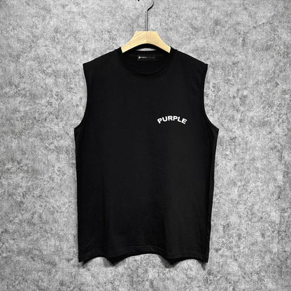 Purple Brand Tank T Shirts Sleeveless T-shirt Vest