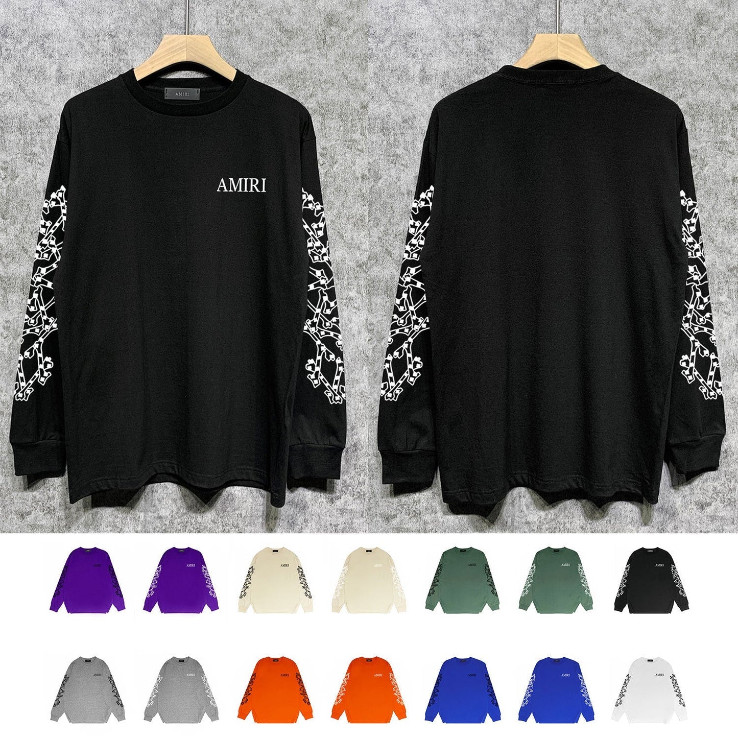 Amiri Sweatshirt Long Sleee Shirts