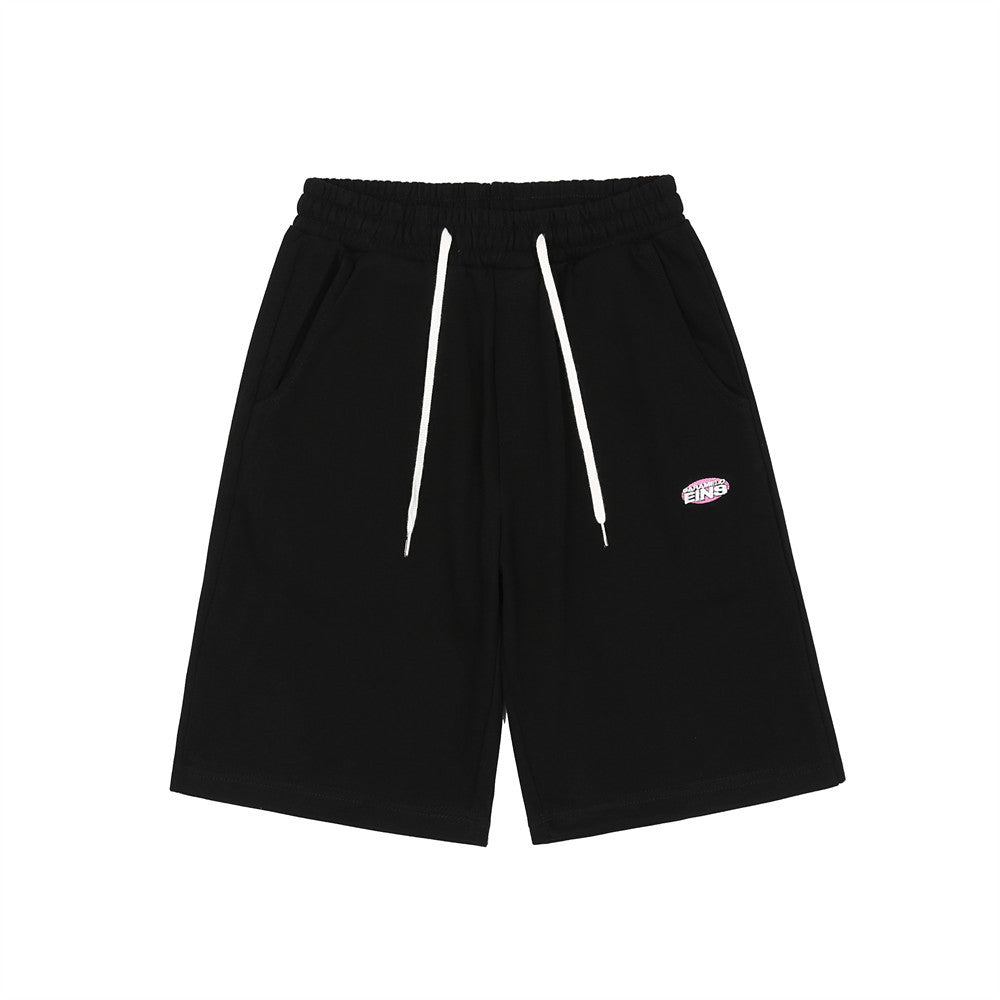 Men Shorts Embroidery Sports Men Casual