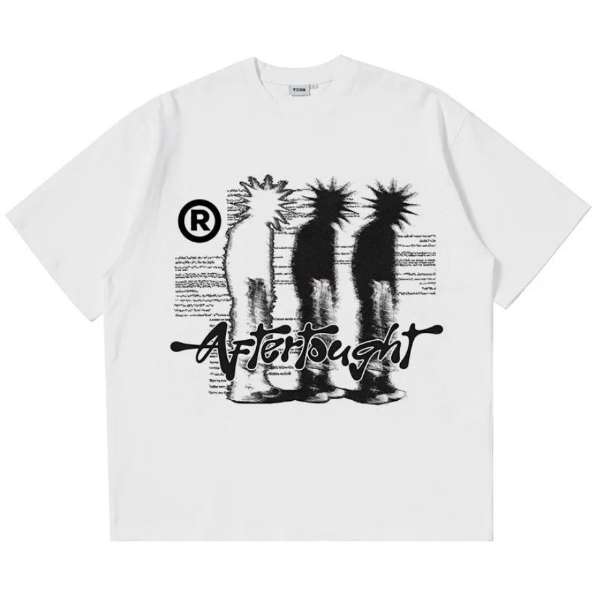 Setwear Men Tshirt Cotton Oversized Graphic Print T shirt