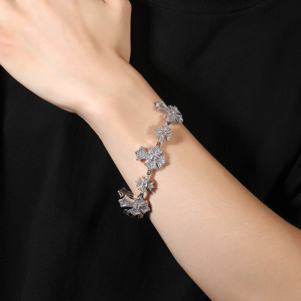 Bracelet Cross Bracelet Punk Crosses Spectrum