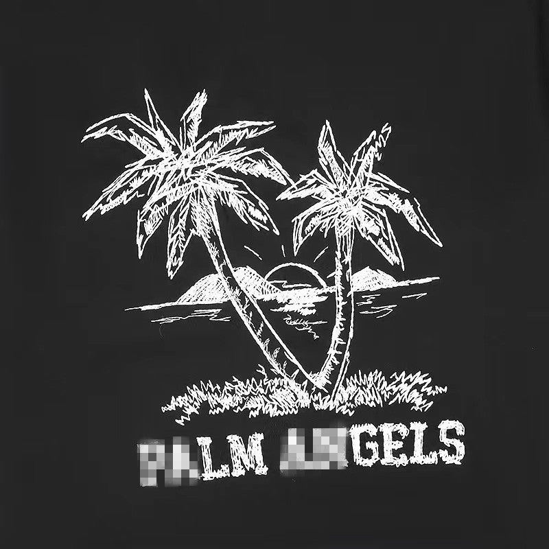 Palm Angle T Shirts Palm Print Couple